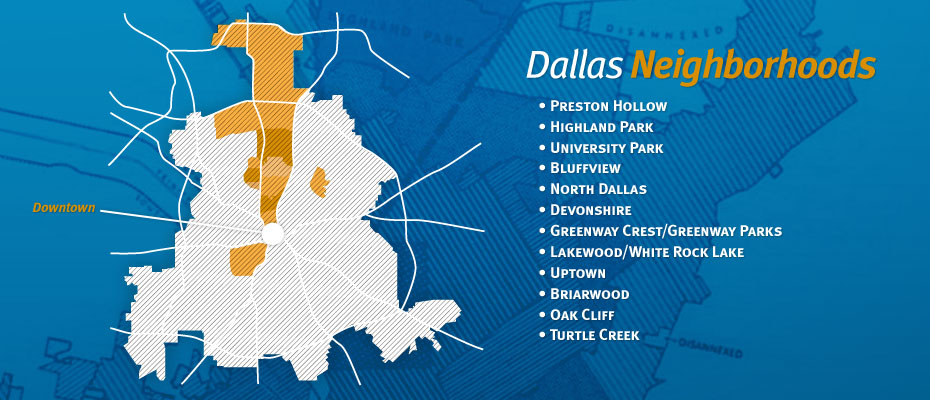 27 Map Of Dallas Neighborhoods Maps Database Source